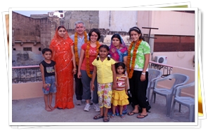 Jose Ulacia Ignacio, Katerina and Givona at Jaipur