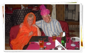 Patrick and Cynthia Maitland  at Jaipur